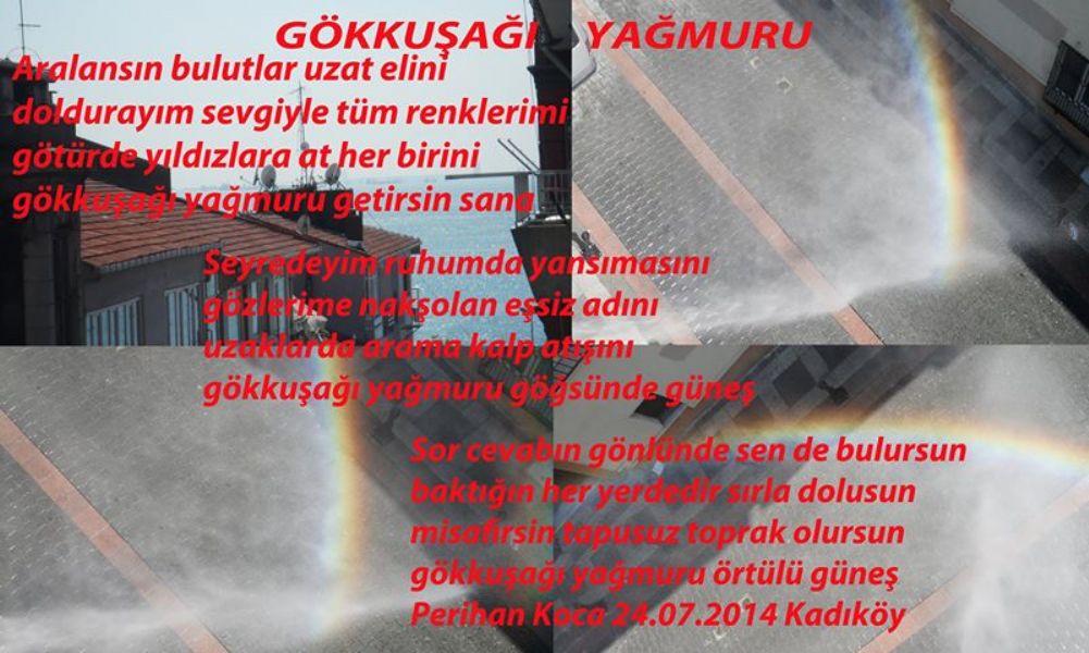 ''GÖKKUŞAĞI YAĞMURU''